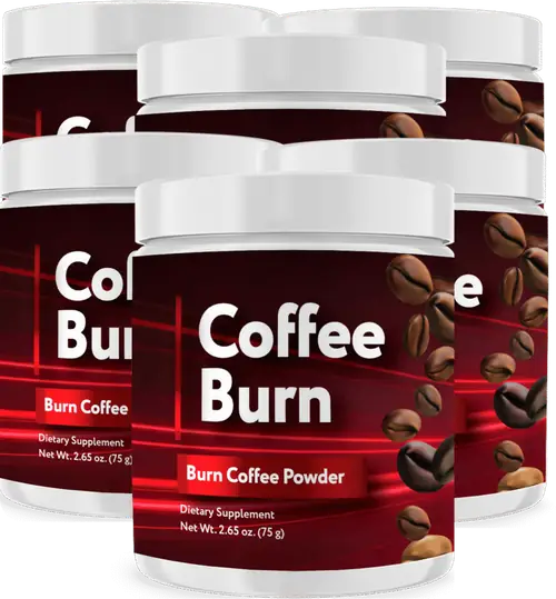 Coffee Burn 6-bottle pack, 180-day supply